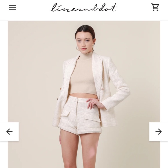 Line & Dot Avery Shorts NWT Size Small - Picture 1 of 4